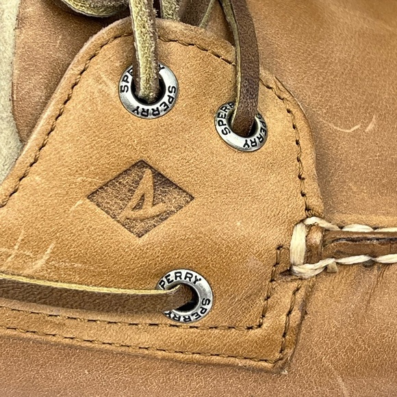 SPERRY TOP SIDER, MEN’S 8.5, EUROPE 41.5, CAMEL COLOR, ANTI SLIP BOAT SHOES - Picture 13 of 15